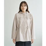 撥水花粉リリースフィールドコート | ikka  | 詳細画像14 