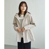 グレージュ | 撥水花粉リリースフィールドコート | ikka 