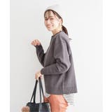 ダブルフェイススウェットライクニット | ikka  | 詳細画像8 