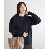 コットンMIXスウェットライクニット | ikka  | 詳細画像6 