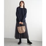 コットンMIXスウェットライクニット | ikka  | 詳細画像7 