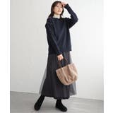 コットンMIXスウェットライクニット | ikka  | 詳細画像8 