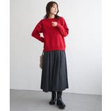 コットンMIXスウェットライクニット | ikka  | 詳細画像13 