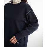 コットンMIXスウェットライクニット | ikka  | 詳細画像21 