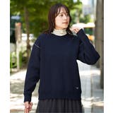 コットンMIXスウェットライクニット | ikka  | 詳細画像2 