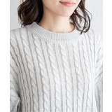 ケーブルニットプルオーバー | ikka | 詳細画像24