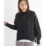 サイドスリットニットプルオーバー | ikka  | 詳細画像10 