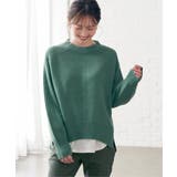 サイドスリットニットプルオーバー | ikka  | 詳細画像2 