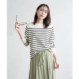 オフホワイト | 【洗濯機で洗える】GOKU楽ニットプルオーバー | ikka 