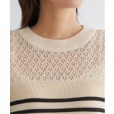 透かし編みニットプルオーバー | ikka  | 詳細画像17 