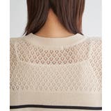 透かし編みニットプルオーバー | ikka  | 詳細画像20 