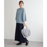 【接触冷感】冷感ミニ裏毛スウェットT  | ikka  | 詳細画像15 