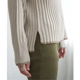 ７Gワイドリブ切り替え配色プルオーバー | ikka  | 詳細画像38 