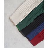 ７Gワイドリブ切り替え配色プルオーバー | ikka  | 詳細画像40 