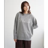 【親子コーデ】コットンMIXジャガードロゴプルオーバー | ikka  | 詳細画像9 