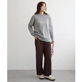 【親子コーデ】コットンMIXジャガードロゴプルオーバー | ikka  | 詳細画像11 