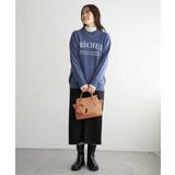 【親子コーデ】コットンMIXジャガードロゴプルオーバー | ikka  | 詳細画像15 