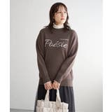 【親子コーデ】コットンMIXジャガードロゴプルオーバー | ikka  | 詳細画像16 