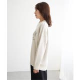 【親子コーデ】コットンMIXジャガードロゴプルオーバー | ikka  | 詳細画像19 