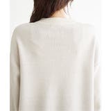 【親子コーデ】コットンMIXジャガードロゴプルオーバー | ikka  | 詳細画像25 