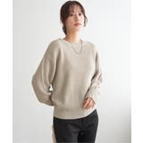 ラメスパンコールニットプルオーバー | ikka  | 詳細画像8 