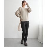 ラメスパンコールニットプルオーバー | ikka  | 詳細画像9 