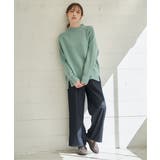 【雑誌InRed1月号掲載】サイドスリットニットプルオーバー【親子コーデ】 | ikka | 詳細画像5