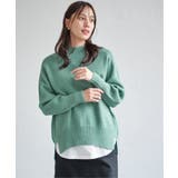 【雑誌InRed1月号掲載】サイドスリットニットプルオーバー【親子コーデ】 | ikka | 詳細画像11