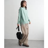 【雑誌InRed1月号掲載】サイドスリットニットプルオーバー【親子コーデ】 | ikka | 詳細画像15