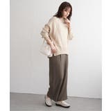 【雑誌InRed1月号掲載】サイドスリットニットプルオーバー【親子コーデ】 | ikka | 詳細画像31