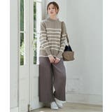 【雑誌InRed12月号掲載】コットンミックスバックスリットニット【親子コーデ】 | ikka  | 詳細画像6 