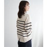 【雑誌InRed12月号掲載】コットンミックスバックスリットニット【親子コーデ】 | ikka  | 詳細画像13 