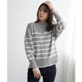 【雑誌InRed12月号掲載】コットンミックスバックスリットニット【親子コーデ】 | ikka  | 詳細画像15 