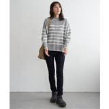 【雑誌InRed12月号掲載】コットンミックスバックスリットニット【親子コーデ】 | ikka  | 詳細画像16 