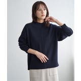 【雑誌InRed12月号掲載】コットンミックスバックスリットニット【親子コーデ】 | ikka  | 詳細画像24 