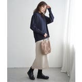 【雑誌InRed12月号掲載】コットンミックスバックスリットニット【親子コーデ】 | ikka  | 詳細画像25 