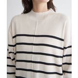 【雑誌InRed12月号掲載】コットンミックスバックスリットニット【親子コーデ】 | ikka  | 詳細画像29 