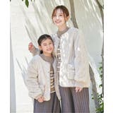 【雑誌InRed12月号掲載】コットンミックスバックスリットニット【親子コーデ】 | ikka  | 詳細画像39 