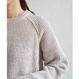 畦編みモールニットプルオーバー | ikka  | 詳細画像21 