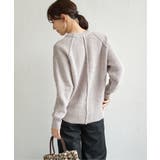 畦編みモールニットプルオーバー | ikka  | 詳細画像2 