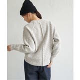 畦編みモールニットプルオーバー | ikka  | 詳細画像3 