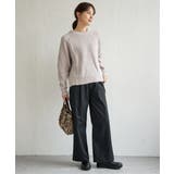 畦編みモールニットプルオーバー | ikka  | 詳細画像4 