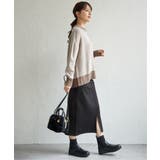 【お得だ値】ヘリンボン柄ニットプルオーバー | ikka  | 詳細画像19 