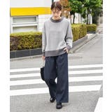 【お得だ値】ヘリンボン柄ニットプルオーバー | ikka  | 詳細画像3 