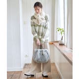 フェザー切り替えボーダーニットプルオーバー | ikka  | 詳細画像6 