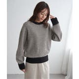 幾何ジャガードニットプルオーバー | ikka | 詳細画像7