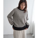 幾何ジャガードニットプルオーバー | ikka | 詳細画像8