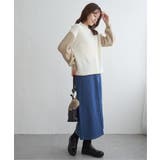 袖配色ワイドリブニットプルオーバー | ikka  | 詳細画像18 