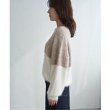 【雑誌InRed1月号掲載】ブークレーフェザー切り替えニットプルオーバー | ikka  | 詳細画像32 