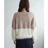 【雑誌InRed1月号掲載】ブークレーフェザー切り替えニットプルオーバー | ikka  | 詳細画像33 